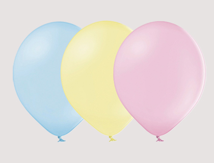 B150 PASTELNI DEKORACIJSKI BALONI - 43CM - 17inch - 36l