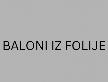 BALONI IZ FOLIJE