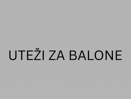 UTEŽI ZA BALONE