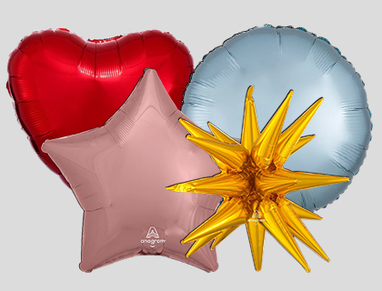 BALONI DEKORATIVNI - ENOBARVNI