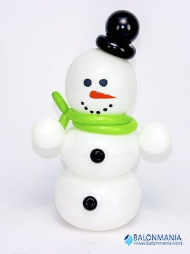 Balon dekoracija Snjegović 