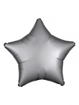 FOLIJSKI BALON SATIN LUXE PLATINUM ZVIJEZDA