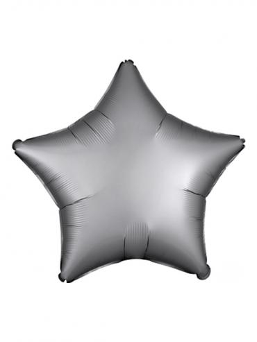 FOLIJSKI BALON SATIN LUXE PLATINUM ZVIJEZDA