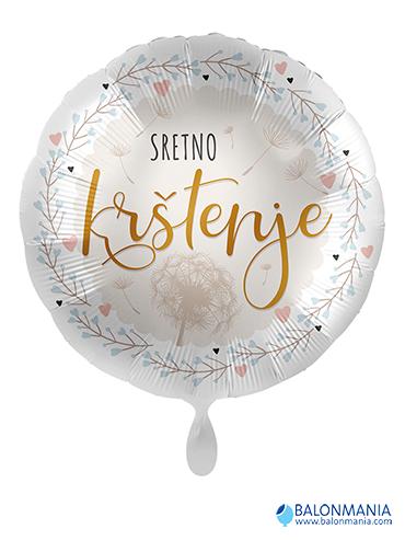 Helijski balon Sretno krštenje