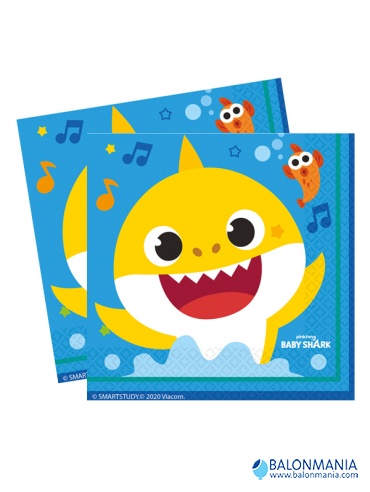 Papirnati ubrusi Baby Shark 16/1