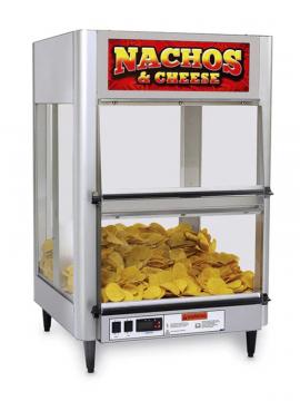 Grijač za velike količine nacho čipsa