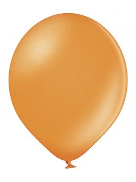 Narančasti baloni metal lateks 30 cm (50 kom)