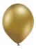 GLOSSY BALON RICH GOLD - 30CM - 12" - 15l 