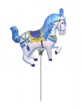 FOLIJA BALON HORSE CIRCUS PLAVI MINI
