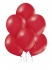 Crveni baloni metal lateks 30 cm (50 kom)