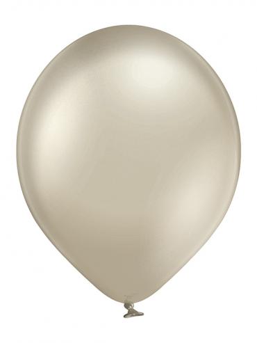 Balon lateks glossy badem bež 6 kom