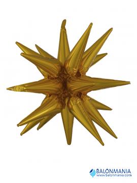 Velika gold zvijezda balon folijski