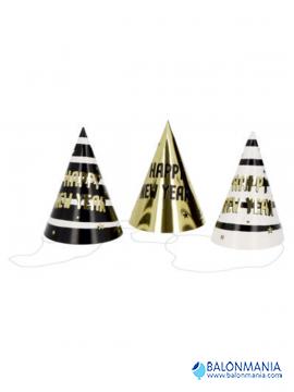 Party šeširi za doček Nove godine BLACK GOLD 6/1