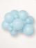 Ledeno plavi soft pastelni baloni lateks 30cm (50 kom)