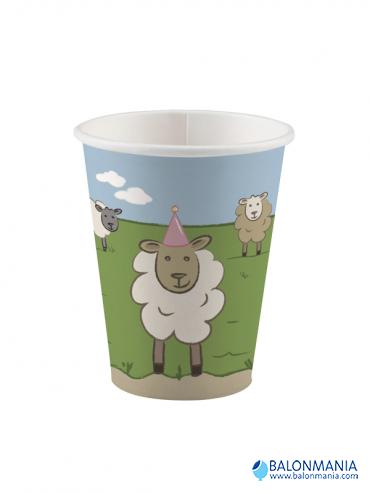 Farm Party čaše 8 kom. 250 ml