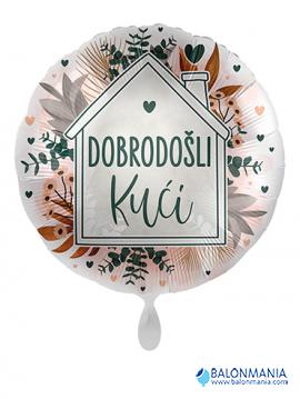 Helijski balon Dobrodošli kući
