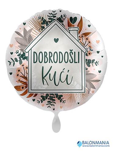 Helijski balon Dobrodošli kući