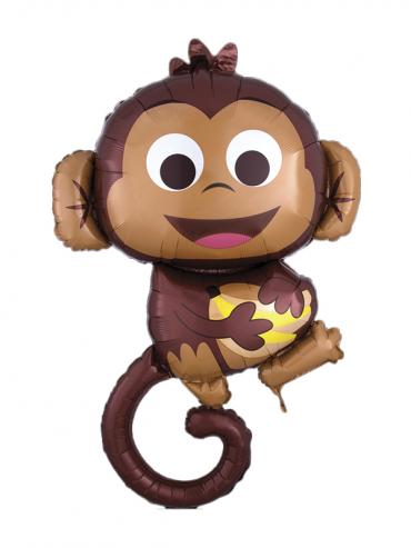 Balon "Happy Monkey" folijski na helij