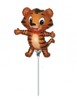 FOLIJA BALON TIGRER CUB BLACK MINI