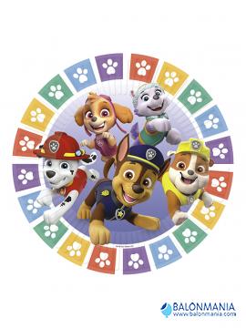 Tanjuri Paw Patrol 23cm papirnati