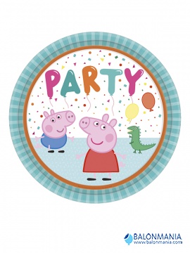 Party tanjuri Peppa Pig papirnati 8/1