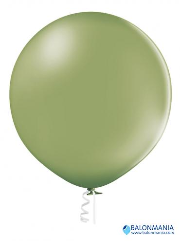 Ružmarin zeleni jumbo balon lateks pastel 60cm