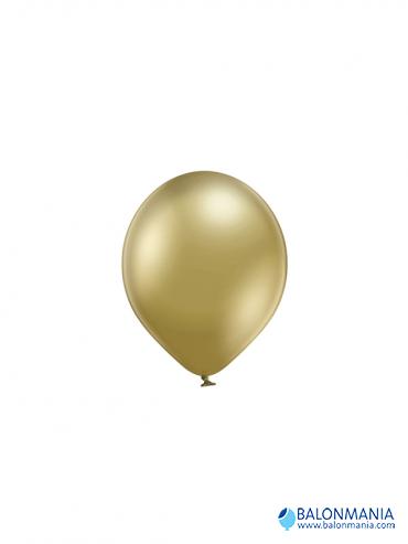 GLOSSY BALON ZLATNI 12CM - 5" - 1l