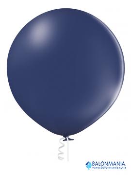Marine blue pastelni balon jumbo lateks 60cm