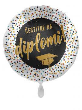 Folijski balon "Čestitke na diplomi!"