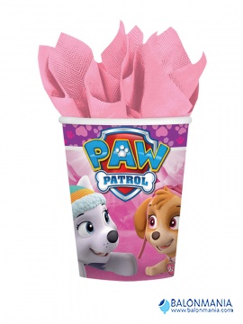 Papirnate pink čaše Psići u ophodnji 8/1