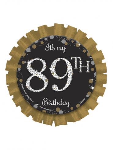 Party ukras Button Sparkling Gold Celebrations