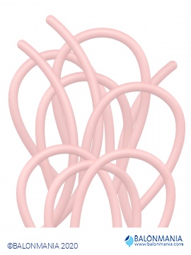 Pink baloni za modeliranje 50/1