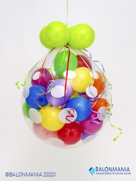 Balon dekoracija Točkasta pinjata standard