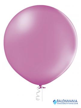 Ciklama ružičasti pastelni jumbo balon 60cm 