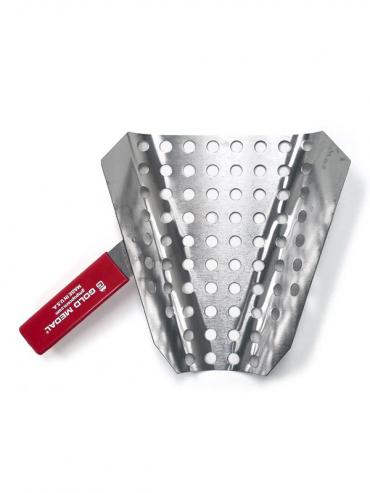 Standardna perforirana lopatica od inoxa za kokice (drška lijevo)