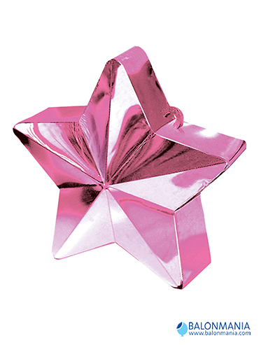 Uteg za balone ZVIJEZDA PINK 150g