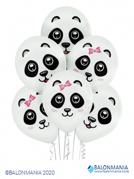 Baloni lateks Panda 6 kom.