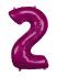 PINK BALON BROJ na helij