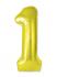 GOLD slim baloni brojevi