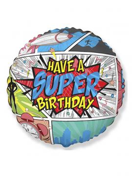 FOLIJA BALON BIRTHDAY COMIC