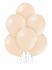 Krem breskva soft pastel baloni lateks 30cm (50 kom)