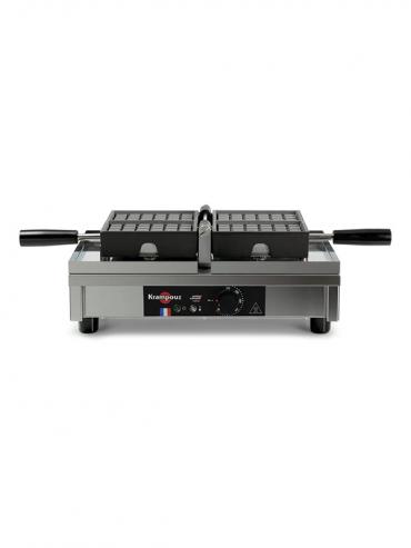 Jednostruki aparat za voćne vafle 4×6 s otvaranjem od 180°, L/D