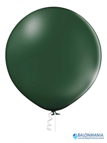 Tamno zeleni jumbo pastel baloni 60cm