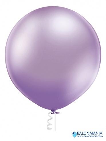 GLOSSY BALON LILA - 43CM - 17" - 36l