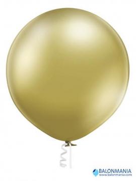 GLOSSY BALON ZLATNI - 43CM - 17" - 36l