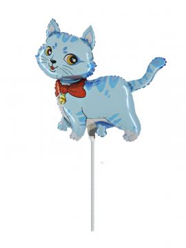 FOLIJA BALON SWEET CAT PLAVA MINI