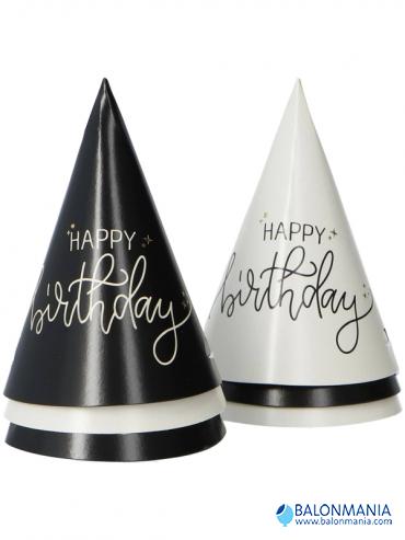 Parti šeširići Mini Party Hats Cream Noir 6kom.