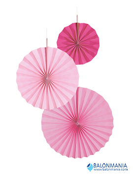 Viseća dekoracija Pink 3 kom