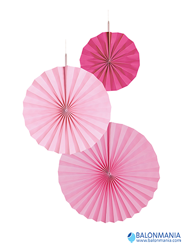 Viseća dekoracija Pink 3 kom