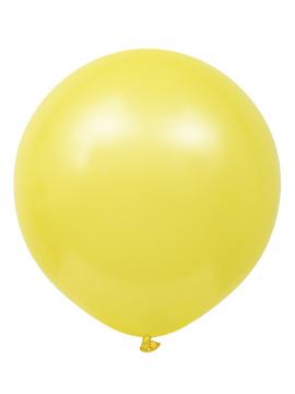 Žuti jumbo XL balon lateks 90cm - 36" - 380l